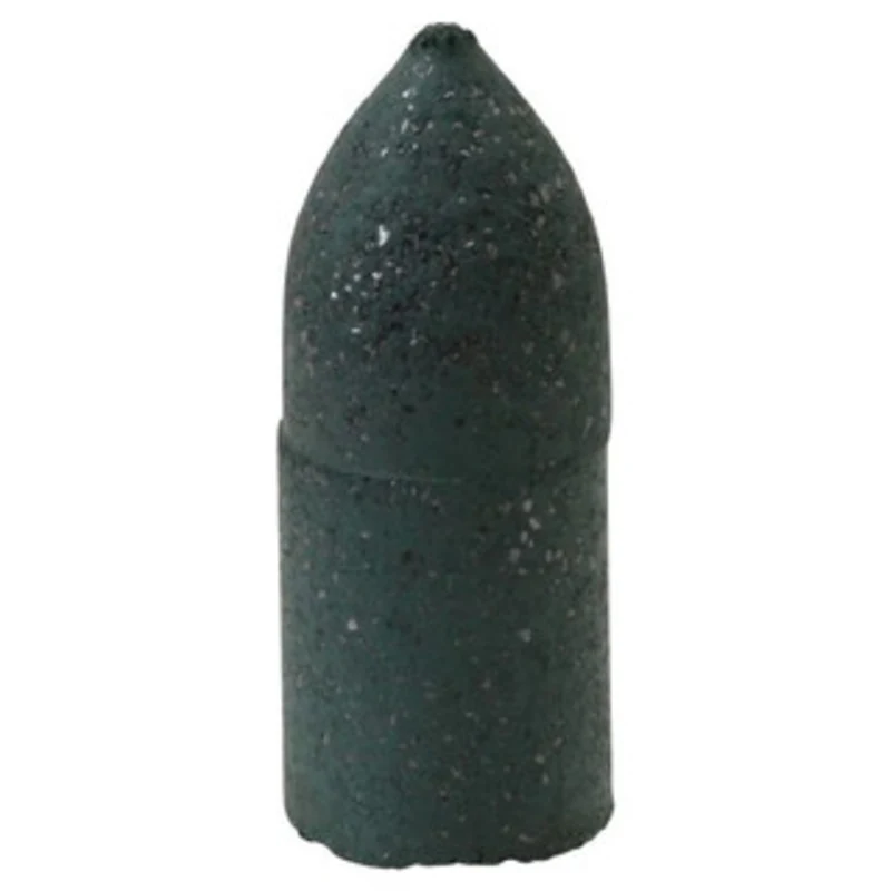 Rubberized Abrasive Points, 100 Piece Set, Max. 24,000 RPM, Coarse Grade, Code 110, Cone, 3/8 Diameter, 1 Length - 88...